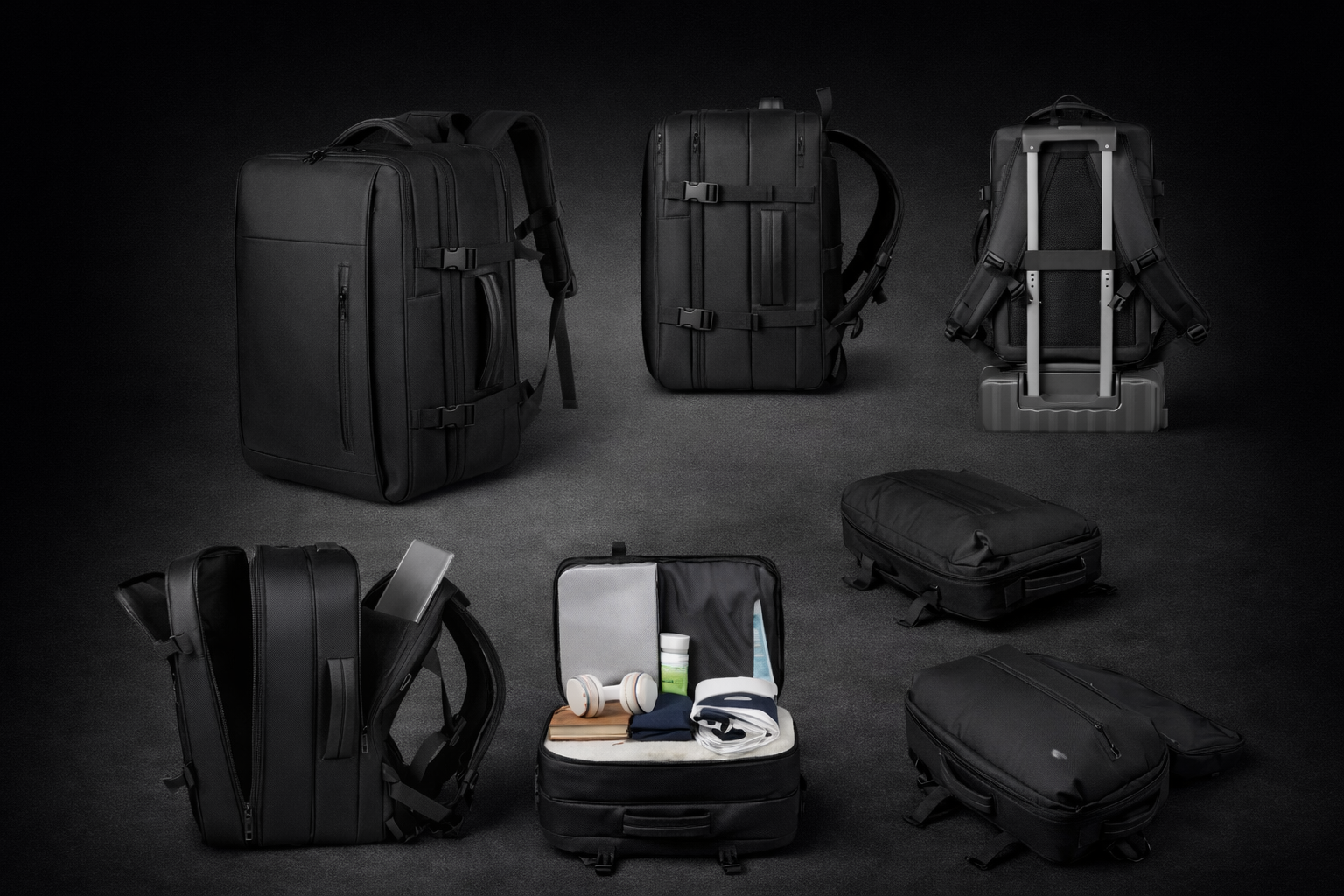 Versatile carrying options